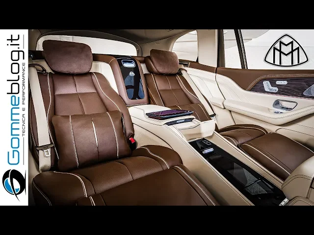 mercedes maybach gls 600 4matic - top luxury interior